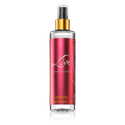 Jennifer Lopez Live testápoló spray hölgyeknek 240 ml