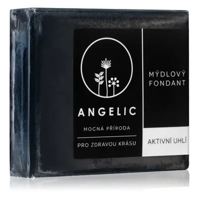 Angelic Soap fondant Active Charcoal detoxikáló szappan 105 g