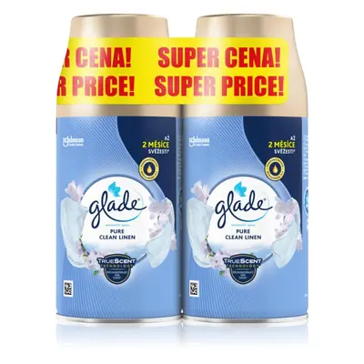 GLADE Pure Clean Linen automatikus légfrissítő utántöltő 2x269 ml