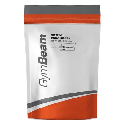 GymBeam Creatine Monohydrate sportteljesítmény támogatása íz Unflavoured 500 g