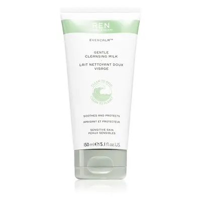 REN Evercalm Gentle Cleansing Milk könnyű állagú tisztítótej hidratáló hatással 150 ml