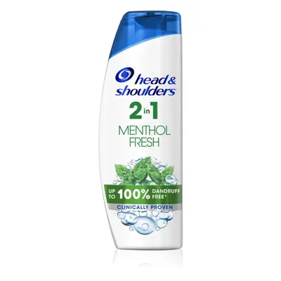 Head & Shoulders Menthol Fresh 2in1 sampon és kondicionáló 2 in1 korpásodás ellen 540 ml