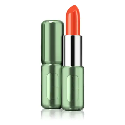 Clinique Pop™ Longwear Lipstick Shine fényes ajakrúzs árnyalat Rev It Up Coral 3.9 g