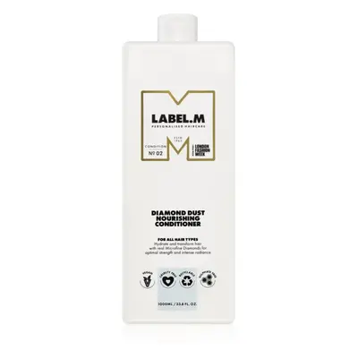 label.m Diamond Dust Nourishing Conditioner tápláló kondícionáló száraz hajra 1000 ml