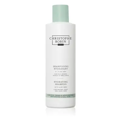 Christophe Robin Hydrating Shampoo with Aloe Vera hidratáló sampon Aloe Vera tartalommal 250 ml