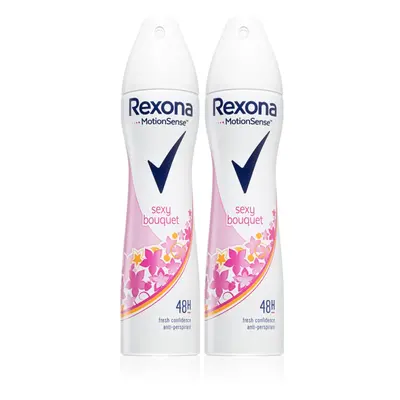 Rexona Sexy Bouquet Antiperspirant izzadásgátló spray takarékos kiszerelés 2 x 150 ml