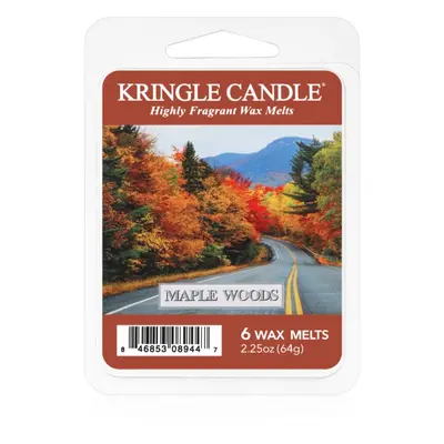 Kringle Candle Maple Woods illatos viasz aromalámpába 64 g