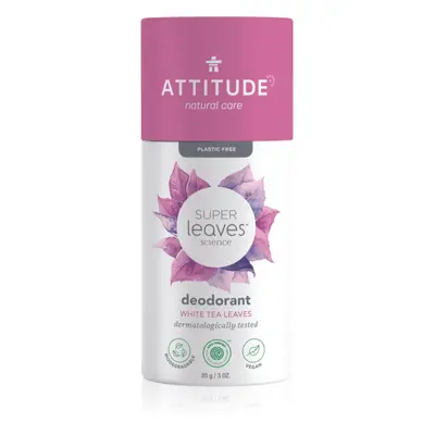 Attitude Super Leaves Deodorant alumínium sótól mentes dezodor White Tea Leaves 85 g