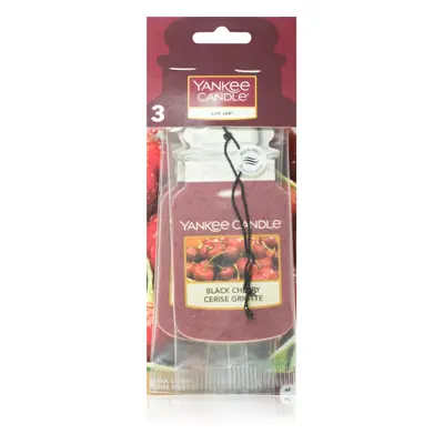 Yankee Candle Black Cherry lógó autóillatosító I. 3 db