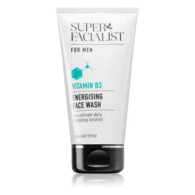 Super Facialist For Men Vitamin B3 energizáló és tisztító gél uraknak 150 ml