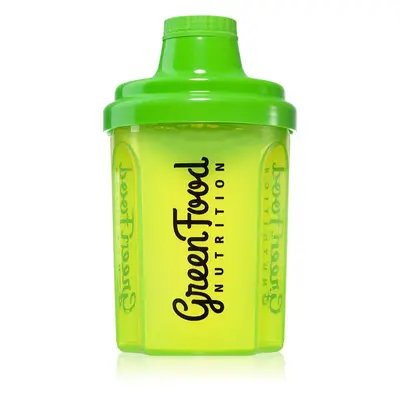 GreenFood Nutrition Shaker sportshaker Transparent Green 300 ml