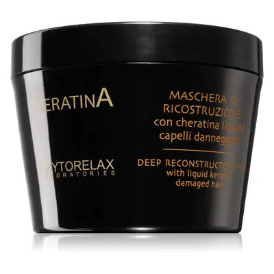 Phytorelax Laboratories Keratina keratinos maszk a sérült haj ápolására 250 ml