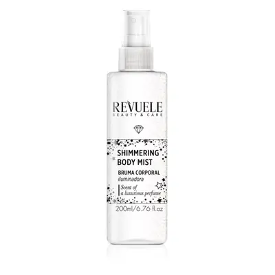 Revuele Shimmering Body Mist élénkítő permet testre árnyalat Silver 200 ml