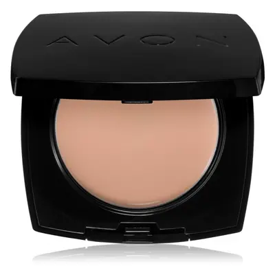 Avon True Colour krémalapozó púderes hatással árnyalat 215P Ivory 9 g