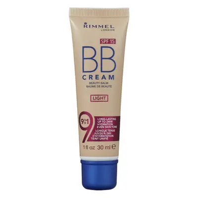 Rimmel BB Cream 9 in 1 BB krém SPF 15 árnyalat Light 30 ml