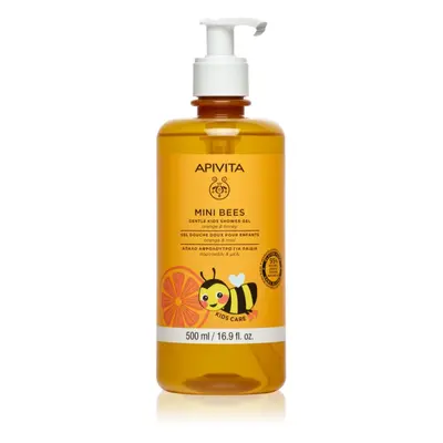 Apivita Mini Bees Gentle Kids Shower Gel Orange&Honey tusfürdő gél testre és hajra gyermekeknek 