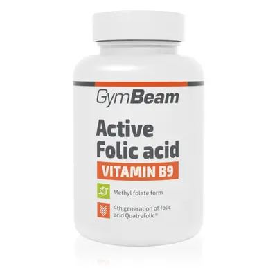 GymBeam Active Folic Acid (Vitamin B9) kapszula folsavval 60 kapsz.