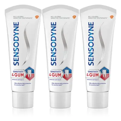 Sensodyne Sensitivity & Gum fogkrém érzékeny fogakra Mint 3x75 ml