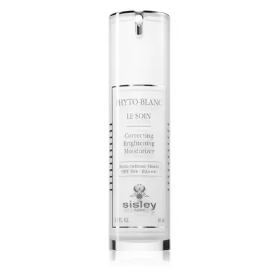 Sisley Phyto-Blanc Le Soin védő hidratáló krém bőrmegújító hatással SPF 50+ PA+++ 40 ml