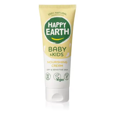 Happy Earth 100% Natural Nourishing Cream for Baby & Kids tápláló krém gyermekeknek 75 ml