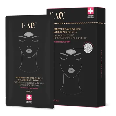 FOREO FAQ™ Microneedling Anti-Wrinkle ránctalanító homloktapaszok hialuronsavval 3 db