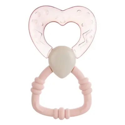 Canpol babies Teethers Water rágóka csörgővel 3m+ Pink 1 db