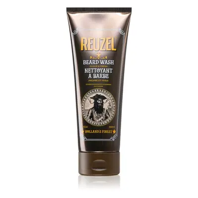 Reuzel Clean & Fresh Beard Wash hidratáló tisztító krém az arcra és a szakállra 200 ml