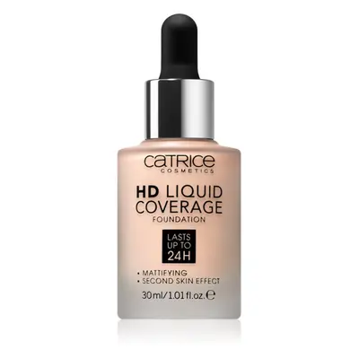 Catrice HD Liquid Coverage alapozó árnyalat 002 Porcelain Beige 30 ml