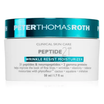 Peter Thomas Roth Peptide 21 Wrinkle Resist Moisturiser hidratáló krém fiatalító hatással 50 ml