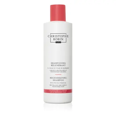 Christophe Robin Regenerating Shampoo with Prickly Pear Oil regeneráló sampon 250 ml