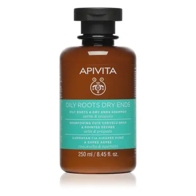 Apivita Oily Roots & Dry Ends Oily Roots & Dry Ends Shampoo sampon zsíros fejbőrre és száraz haj