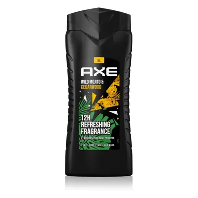 Axe Wild Green Mojito & Cedarwood fürdőgél férfiaknak 400 ml