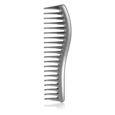 Janeke Chromium Line Wavy Comb for Gel Application fésű gélek felviteléhez 18,5 x 5 cm 1 db