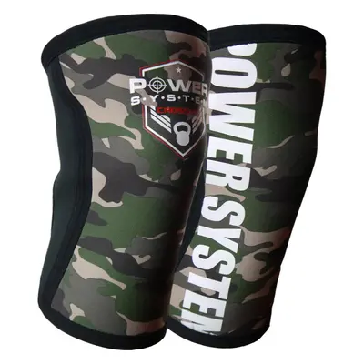 Power System Knee Sleeves bandázs térdre méret Camo, S/M 1 db