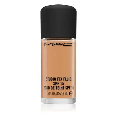 MAC Cosmetics Mini Studio Fix Fluid mattító make-up SPF 15 árnyalat NC45 15 ml