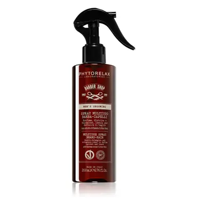 Phytorelax Laboratories Men's Grooming Barber Shop haj és szakáll kondicionáló spray -ben 200 ml