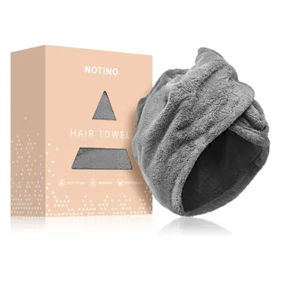 Notino Spa Collection törölköző hajra limitált kiadás Grey 1 db