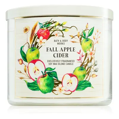 Bath & Body Works Fall Apple Cider illatgyertya 411 g