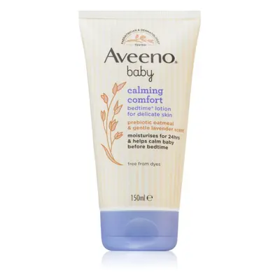 Aveeno Baby Calming Comfort gyermek testápoló tej a kellemes alvásért 150 db