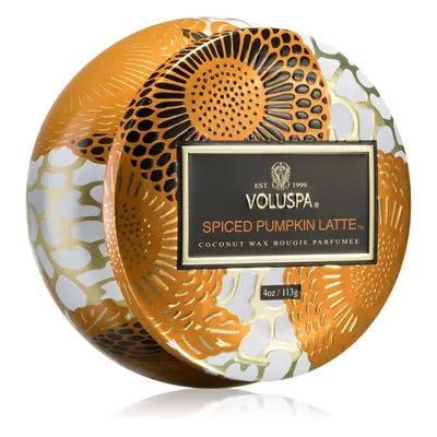 VOLUSPA Japonica Holiday Spiced Pumpkin Latte illatgyertya alumínium dobozban 113 g