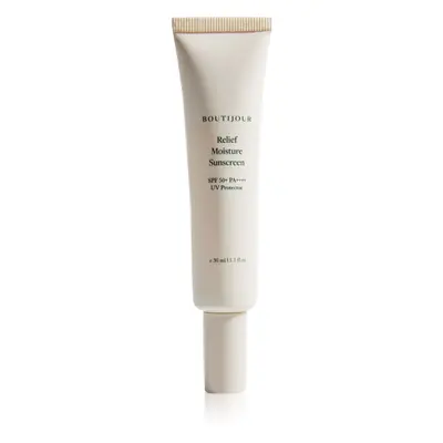 BOUTIJOUR Relief Moisture Sunscreen gyengéd és hidratáló géles krém SPF 50+ 30 ml