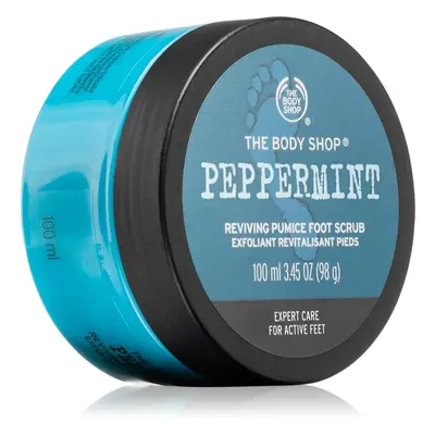 The Body Shop Peppermint Foot Scrub peeling lábakra 100 ml