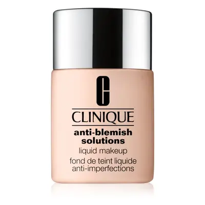 Clinique Anti-Blemish Solutions™ Liquid Makeup fedő hatású alapozó az aknéra hajlamos zsíros bőr