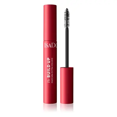 IsaDora Build Up Mascara Extra Volume extra dúsító szempillaspirál árnyalat 01 Super Black 10 ml