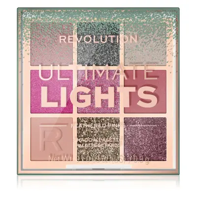 Makeup Revolution Ultimate Lights szemhéjfesték paletta árnyalat Pinks 8,1 g