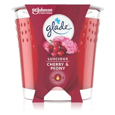 GLADE Luscious Cherry & Peony illatgyertya Luscious Cherry & Peony 129 g