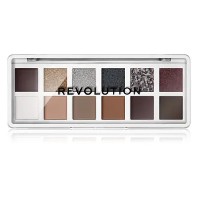 Makeup Revolution The Smokey Icon Grunge szemhéjfesték paletta árnyalat Grunge 12x0.7 g