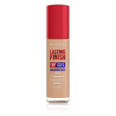 Rimmel Lasting Finish 35H Hydration Boost hidratáló alapozó SPF 20 árnyalat 160 Vanilla 30 ml