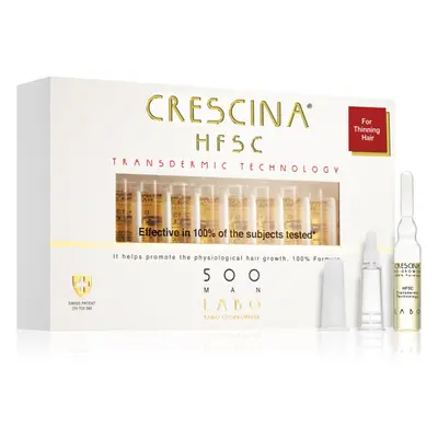 Crescina Transdermic 500 Re-Growth hajnövekedést serkentő ápolás uraknak 20x3,5 ml