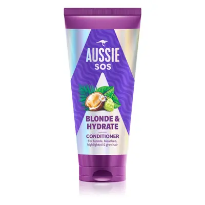 Aussie SOS Blonde Hydrate hidratáló kondicionáló szőke hajra 200 ml